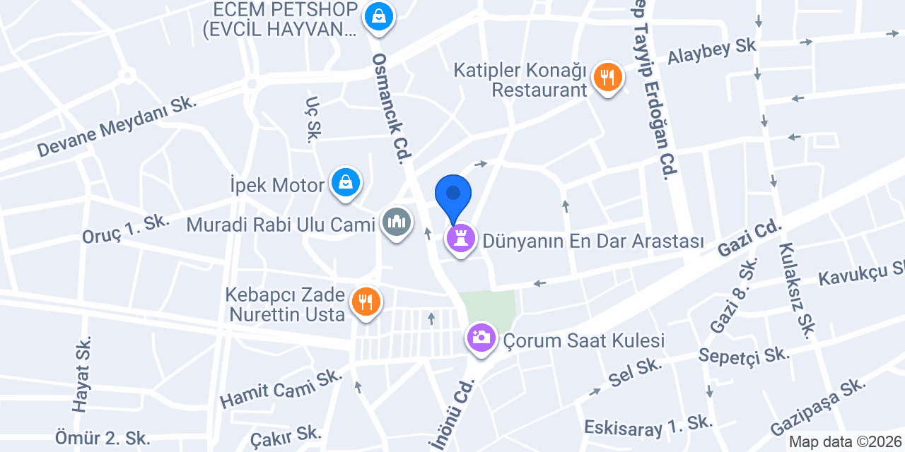 İZMİR LOKANTASI konumu