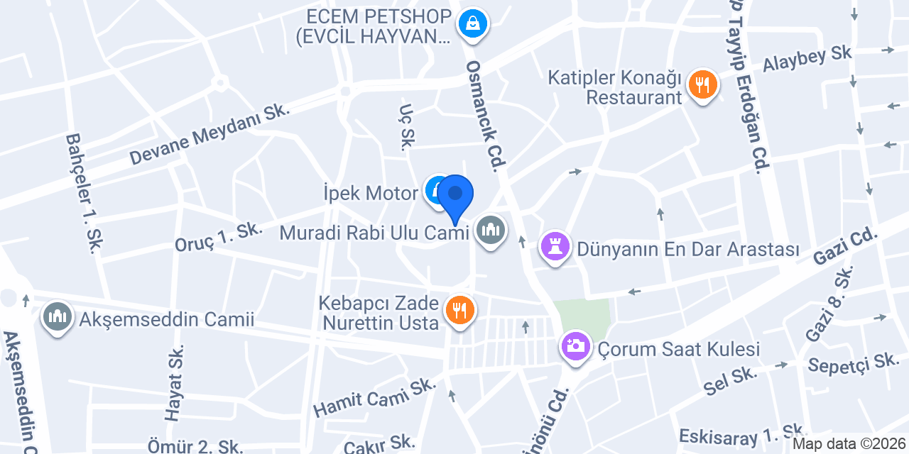 Has Halı Yıkama konumu