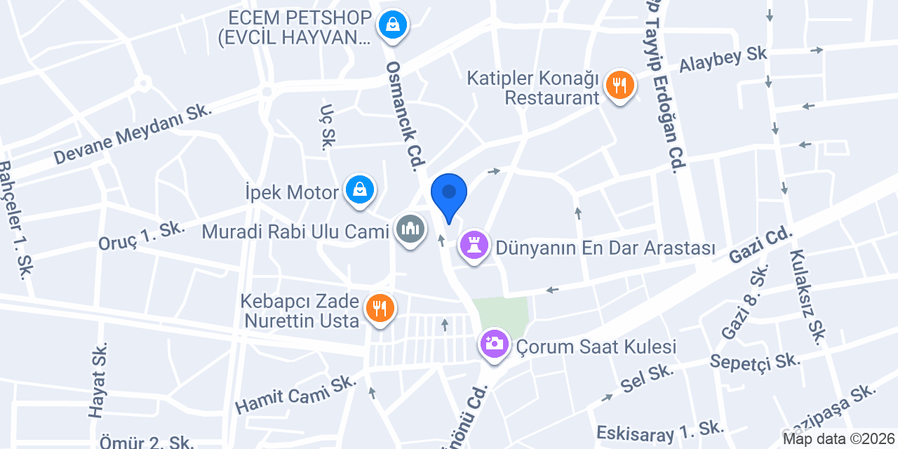 Öz Sema Emlak konumu