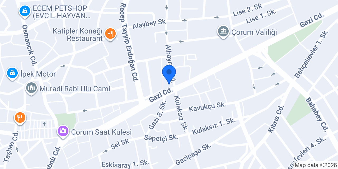 PARLA OPTİK konumu