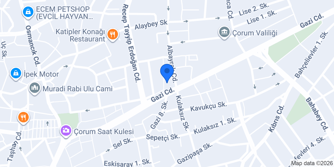 Sandık Çeyiz konumu