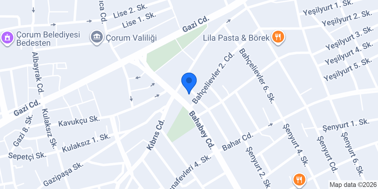 Diyetisyen Buse ÜNAL konumu