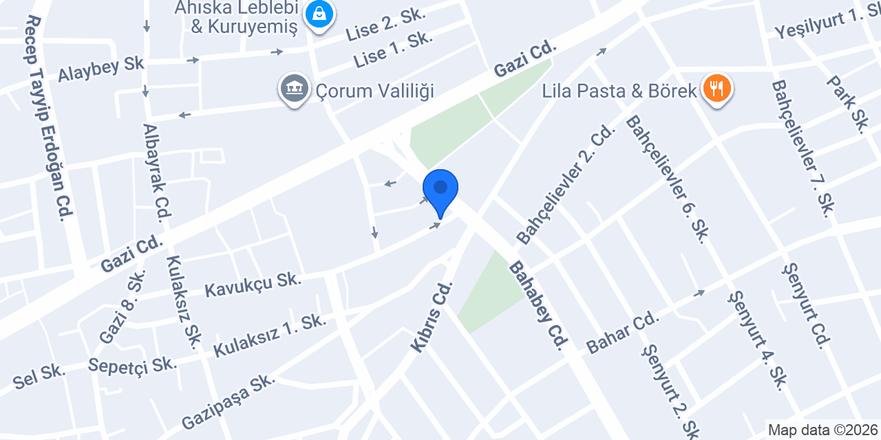 Afacan Kitap Kırtasiye konumu