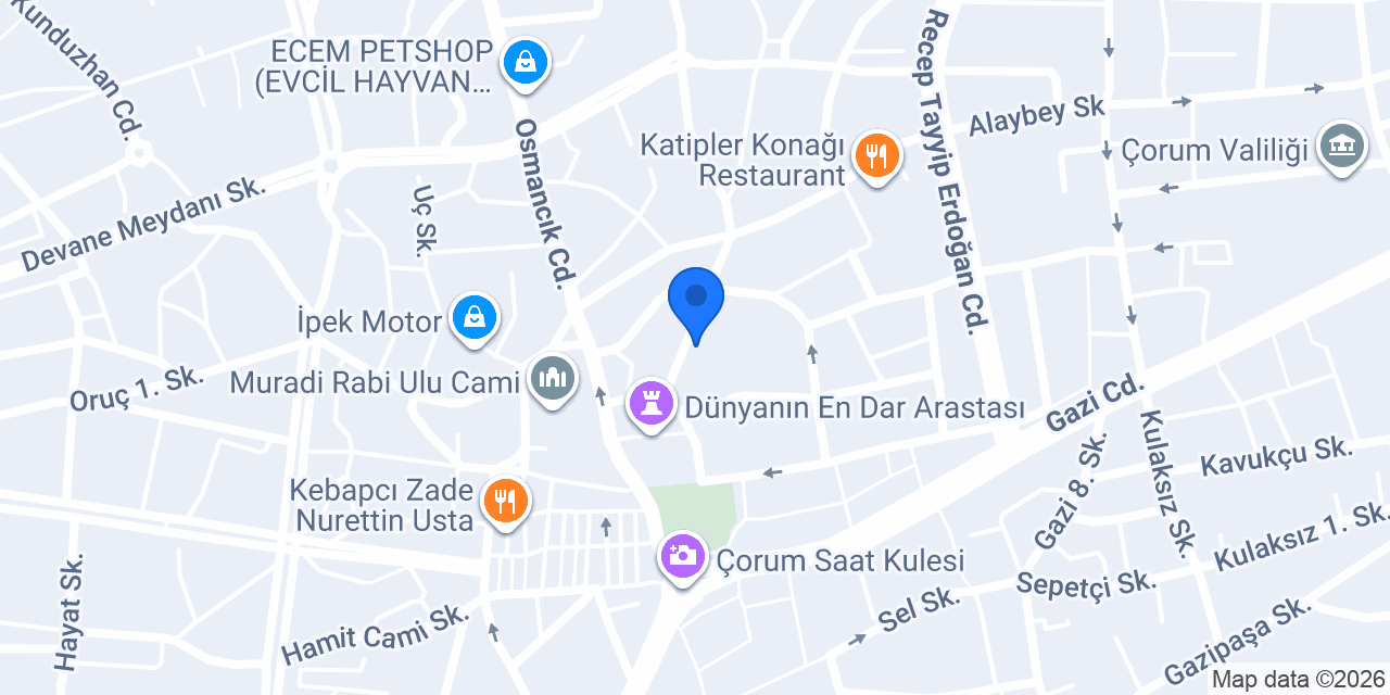 DEVAYURDU konumu