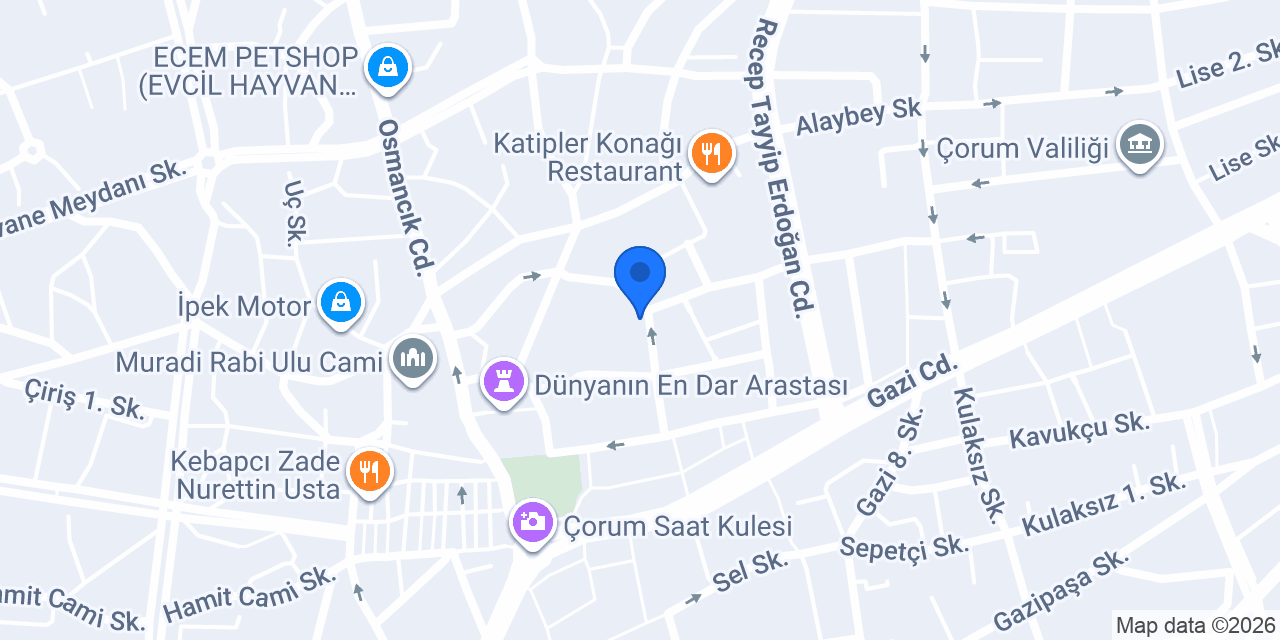 cadde emlak konumu