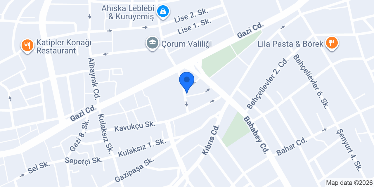 Murat Özsaraç Kliniği konumu