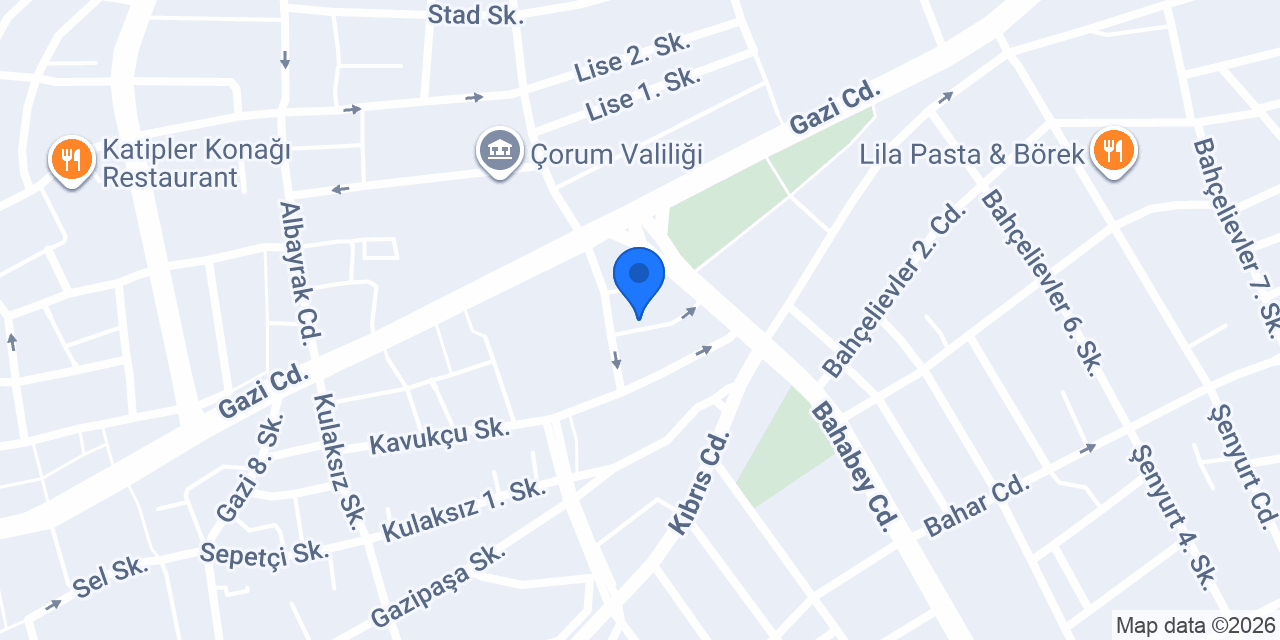 Şefim İskender konumu