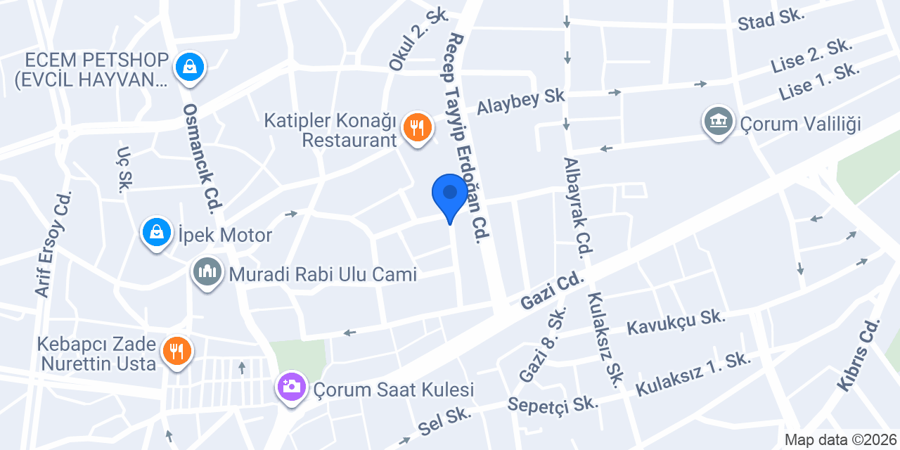 Narçil Nargile-Cafe & Bistro konumu