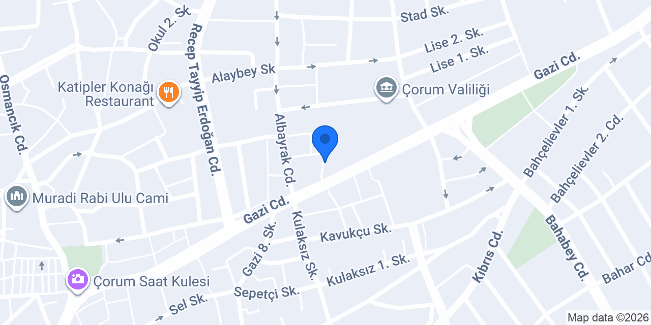 Zerafet Dikimevi konumu