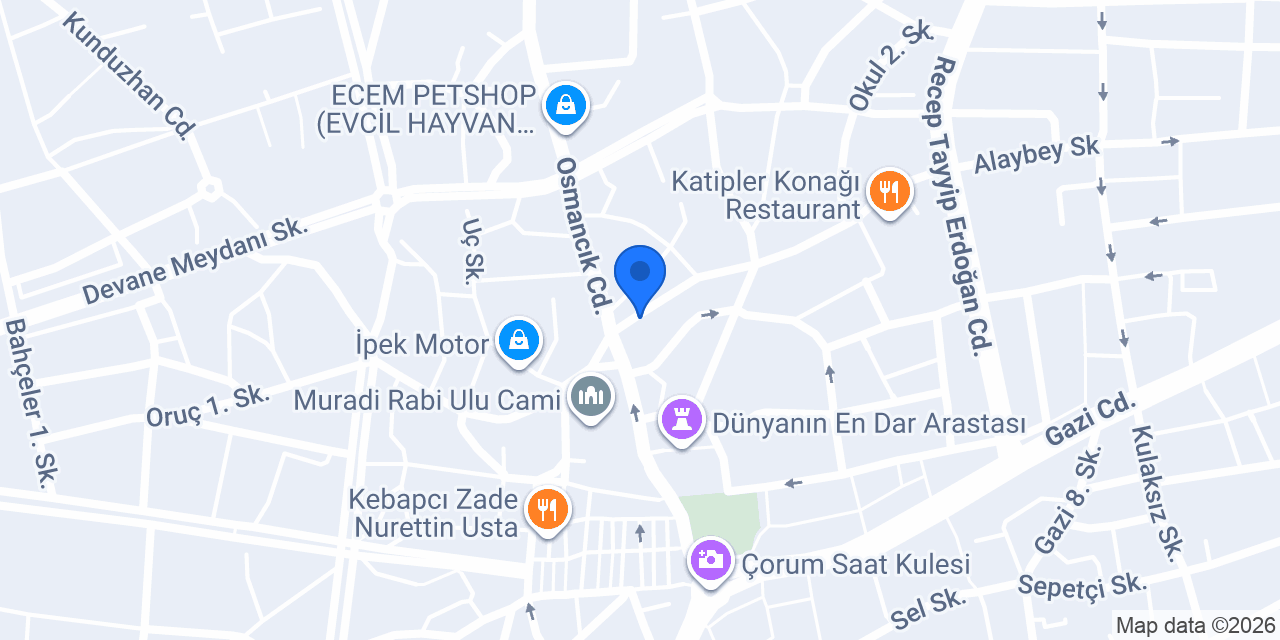 HAS İç Giyim konumu