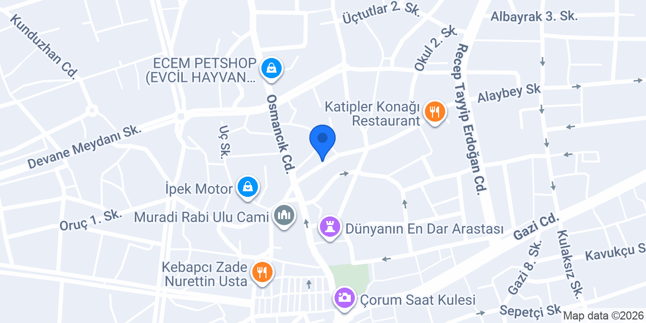 Ykr Mühendislik Inşaat konumu