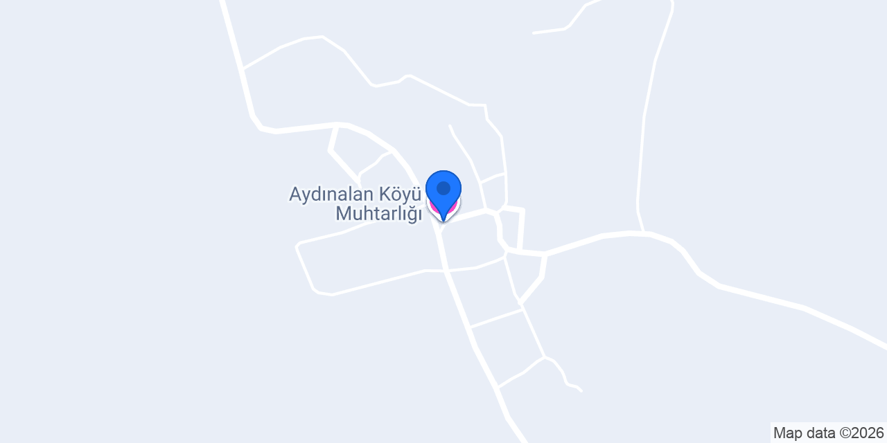 Aydınalan Köyü Muhtarlığı konumu