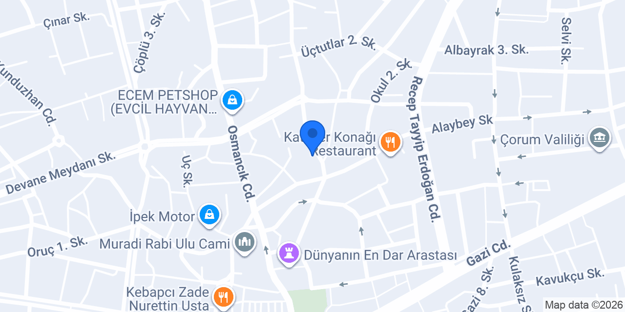 Özsoy Tic konumu