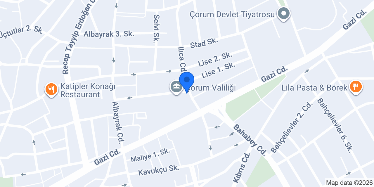 Vilayet Taksi konumu