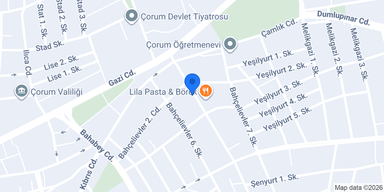 FYM NUTRİTİON HERBALİFE ÇORUM konumu