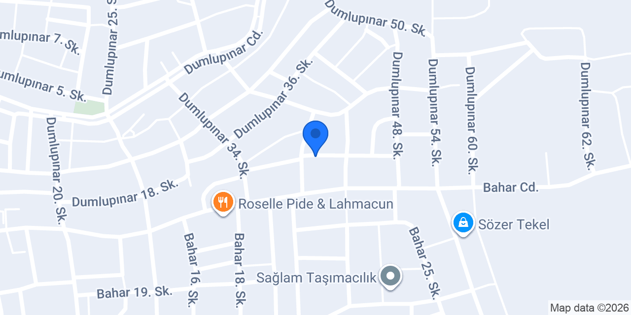 Emek Aluminyum konumu