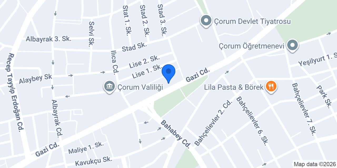 Güneş Eczanesi konumu