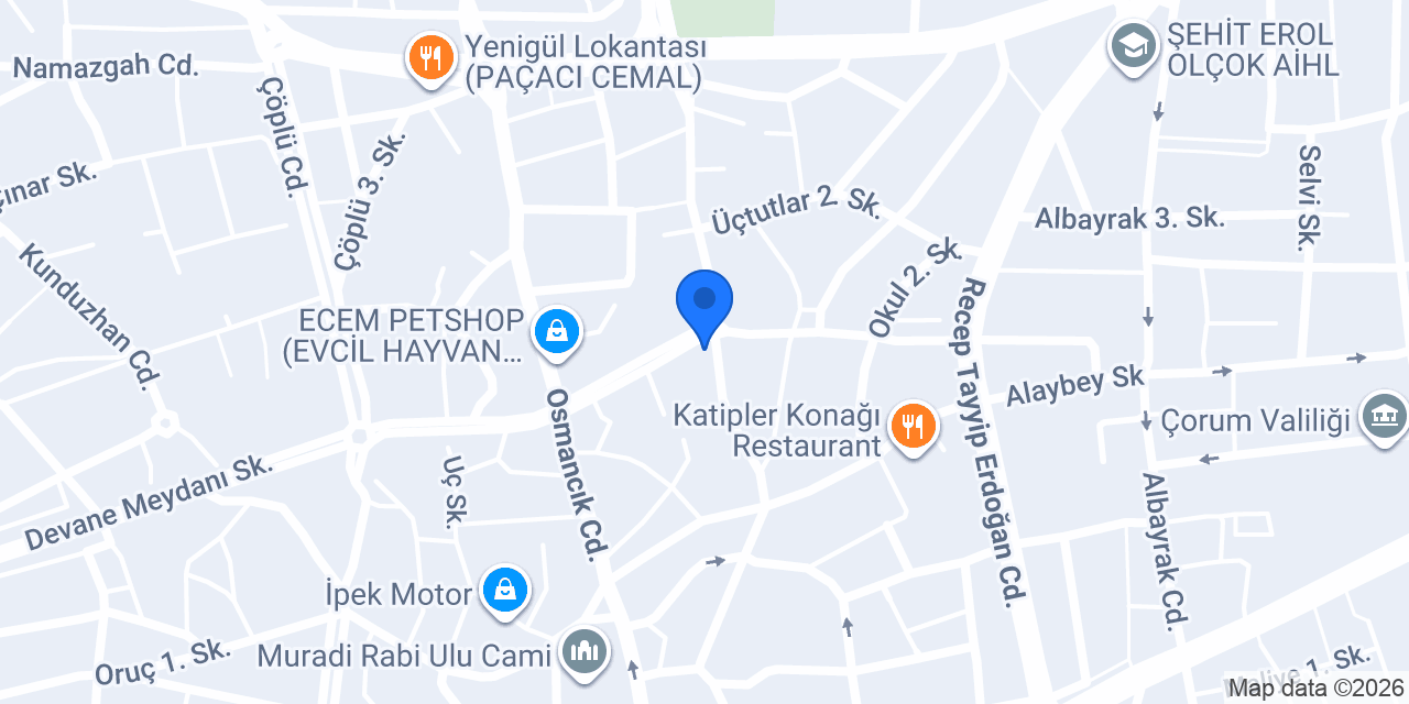 Tanyeri İlkokulu konumu