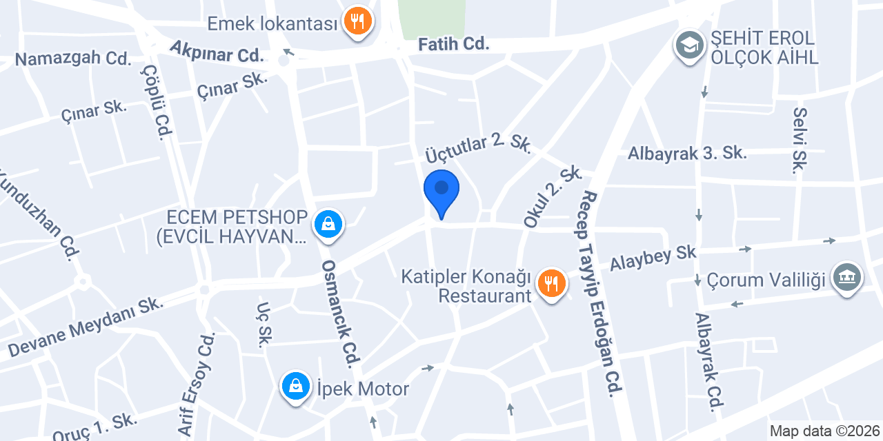 Uzunlar Mobilya konumu