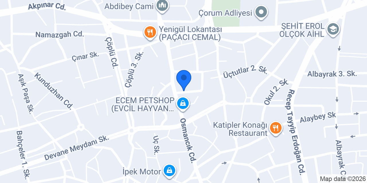 Açıkel Bi Terzi & Kumaş konumu