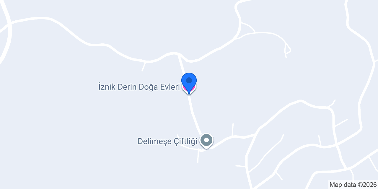 İznik Derin Doğa Evleri konumu