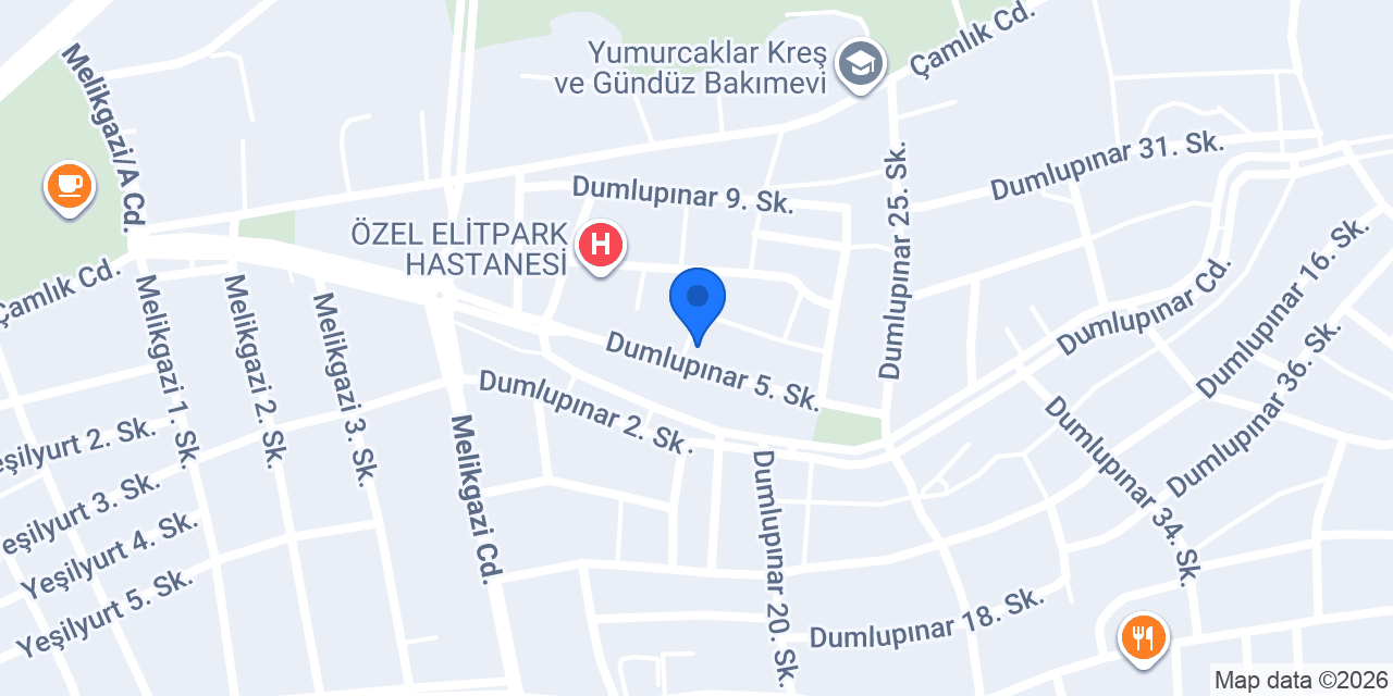 Op. Dr. İsmail Gülden konumu