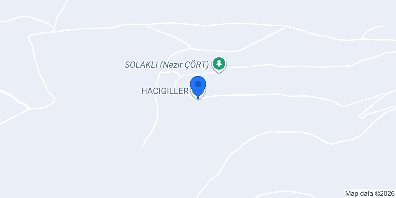 HACIGİLLER konumu