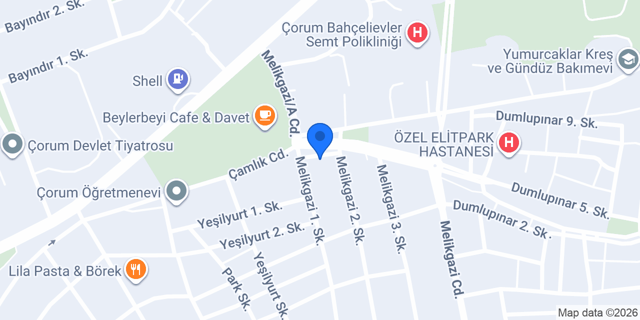 Şamlıoğlu Eczanesi konumu