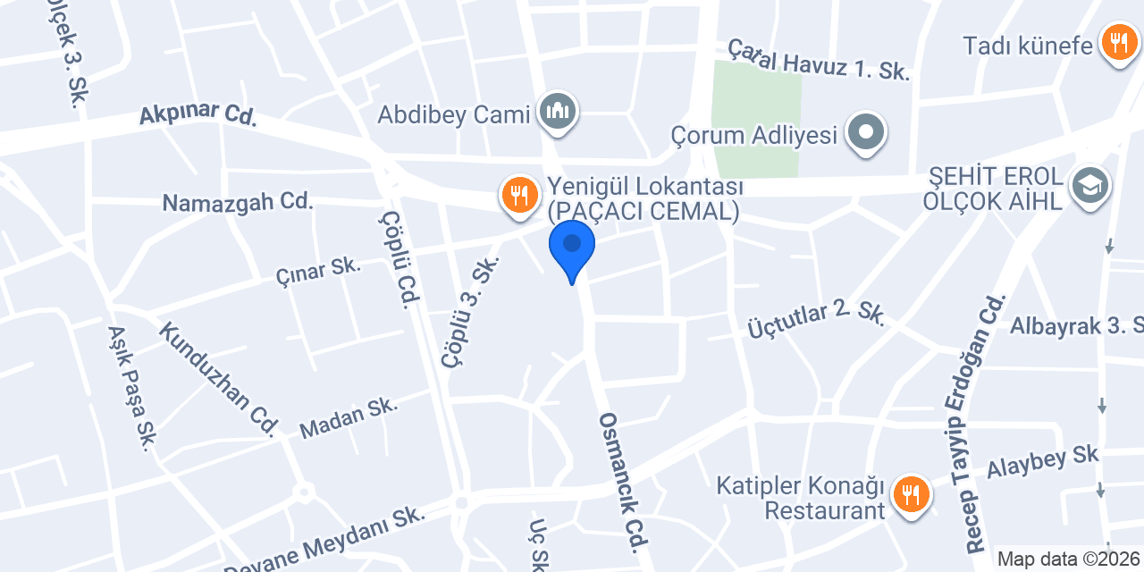 Stüdyo yalçın konumu