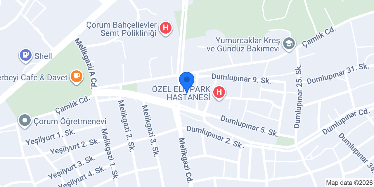 Dumlupınar İlkokulu konumu