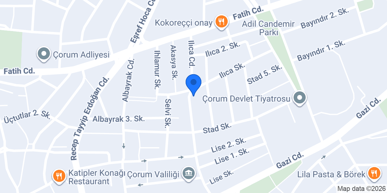 Diş Hekimi Erkan KOCABAŞ konumu