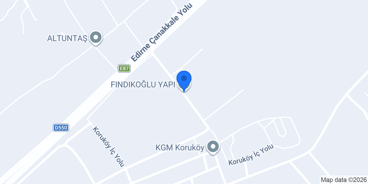 FINDIKOĞLU YAPI konumu
