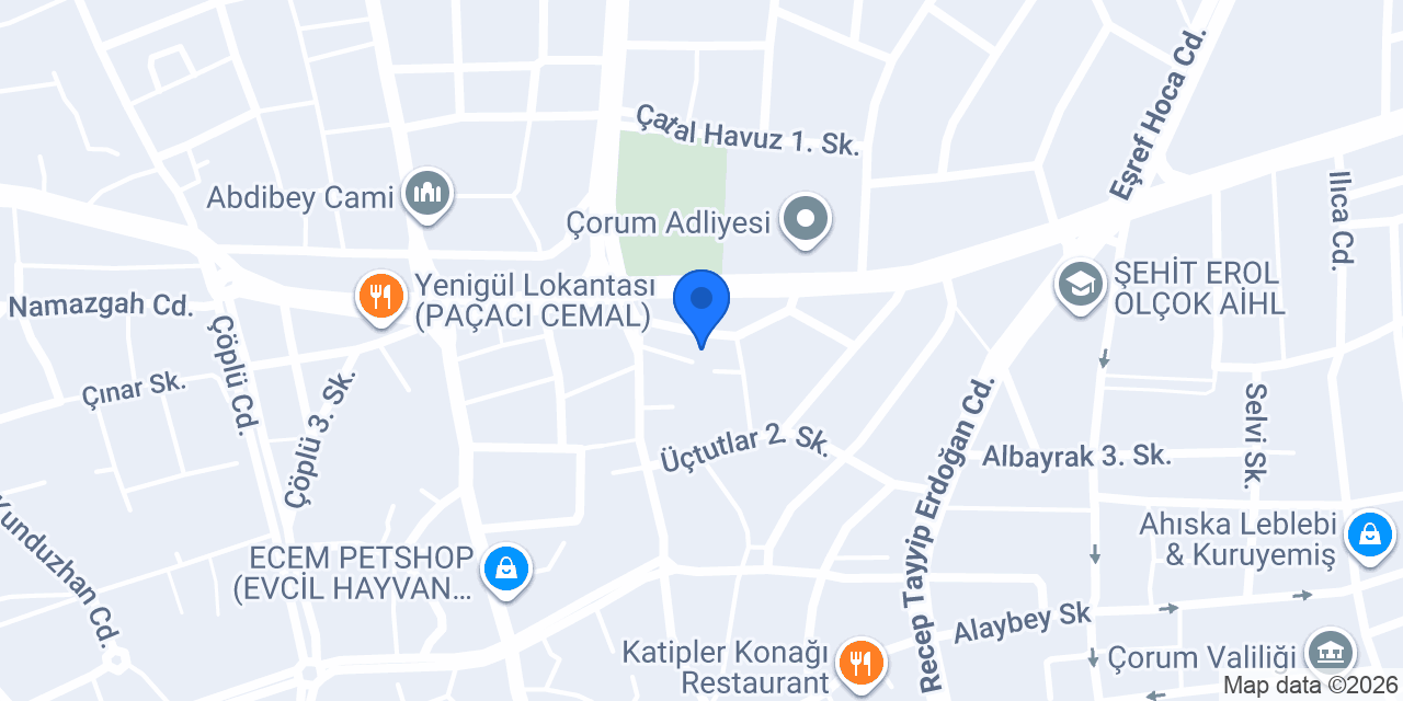 Efsa Otopark ve Yıkama konumu