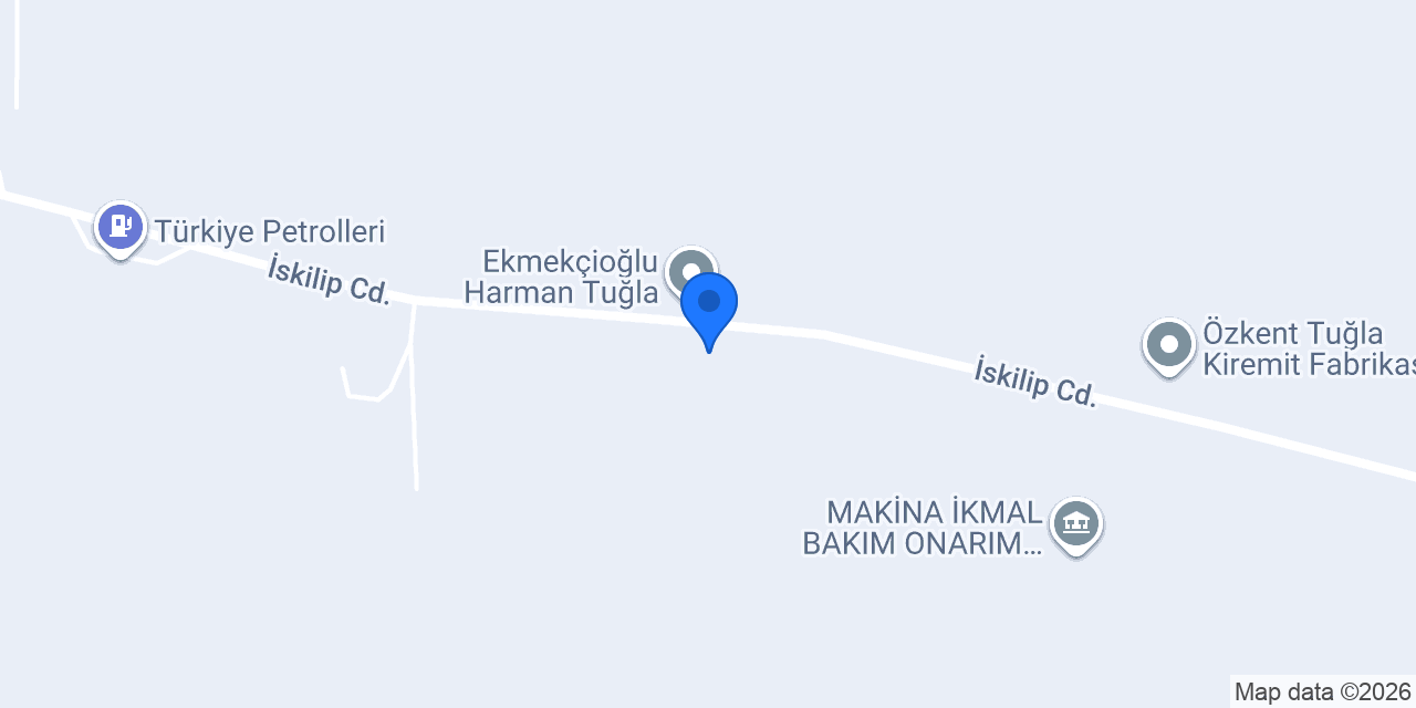Ceritoğlu Toprak Sanayi konumu
