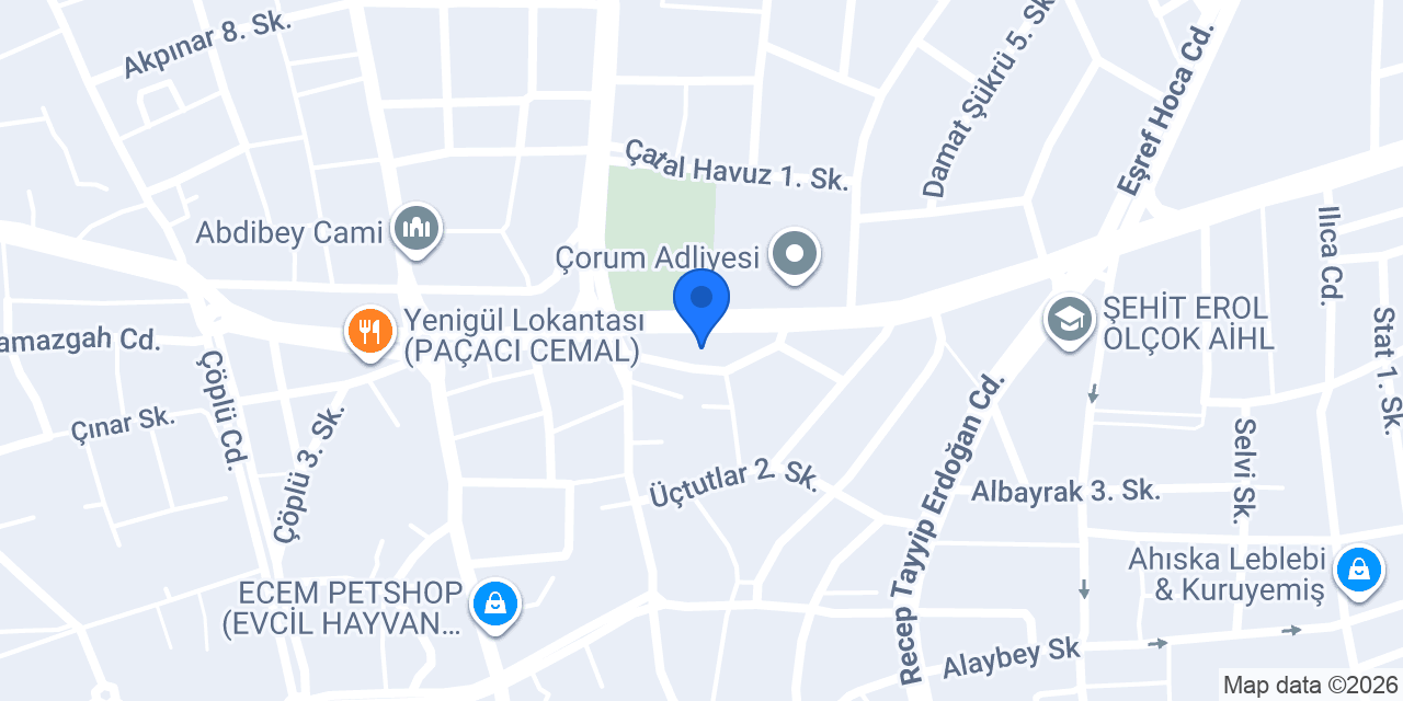 Çuha Hukuk & Danışmanlık Av.Necdet ÇUHA konumu