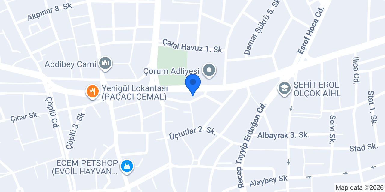 Av. Furkan Pehlivan konumu