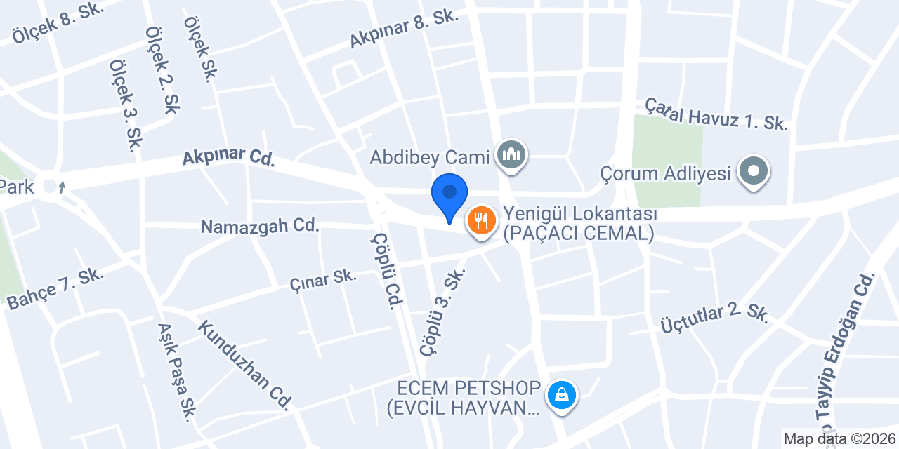 Yıldız Otomotiv konumu