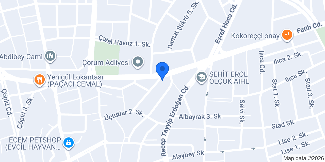 Derman Eczanesi konumu