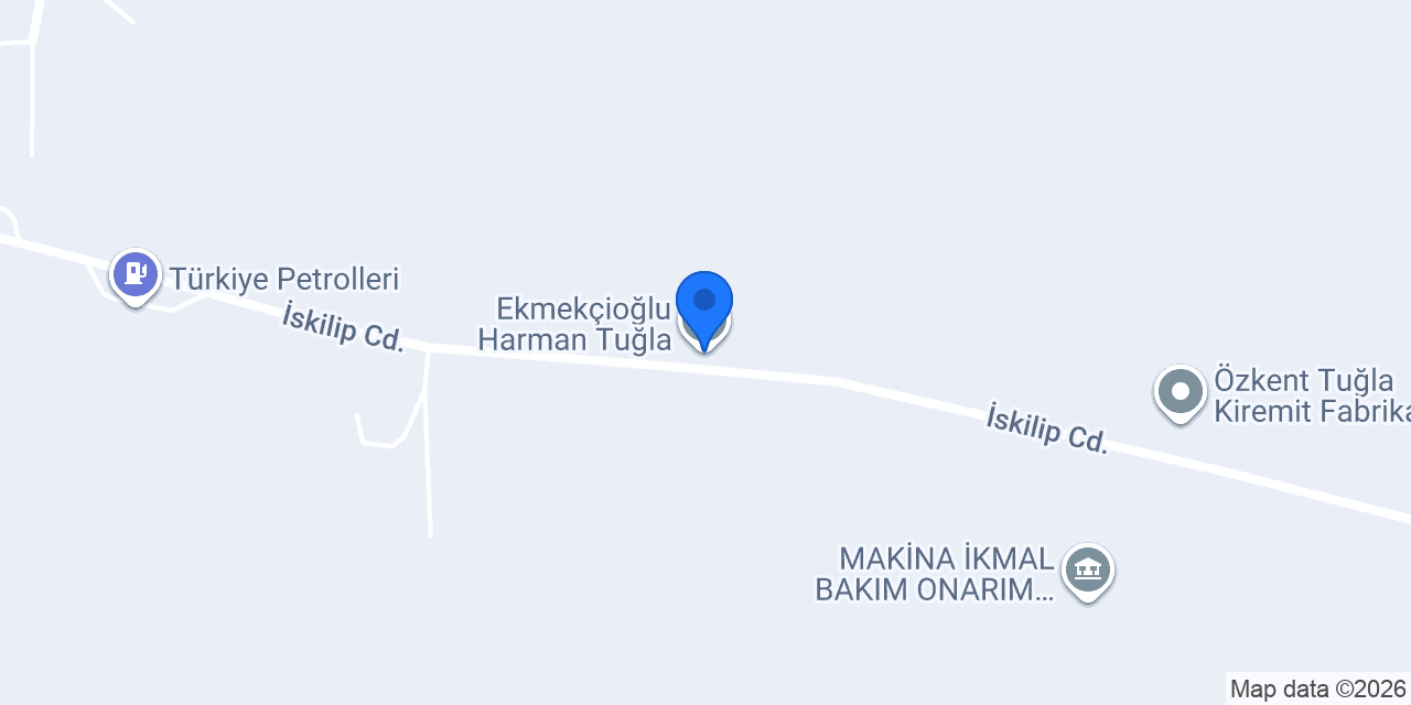 Ekmekçioğlu Harman Tuğla konumu