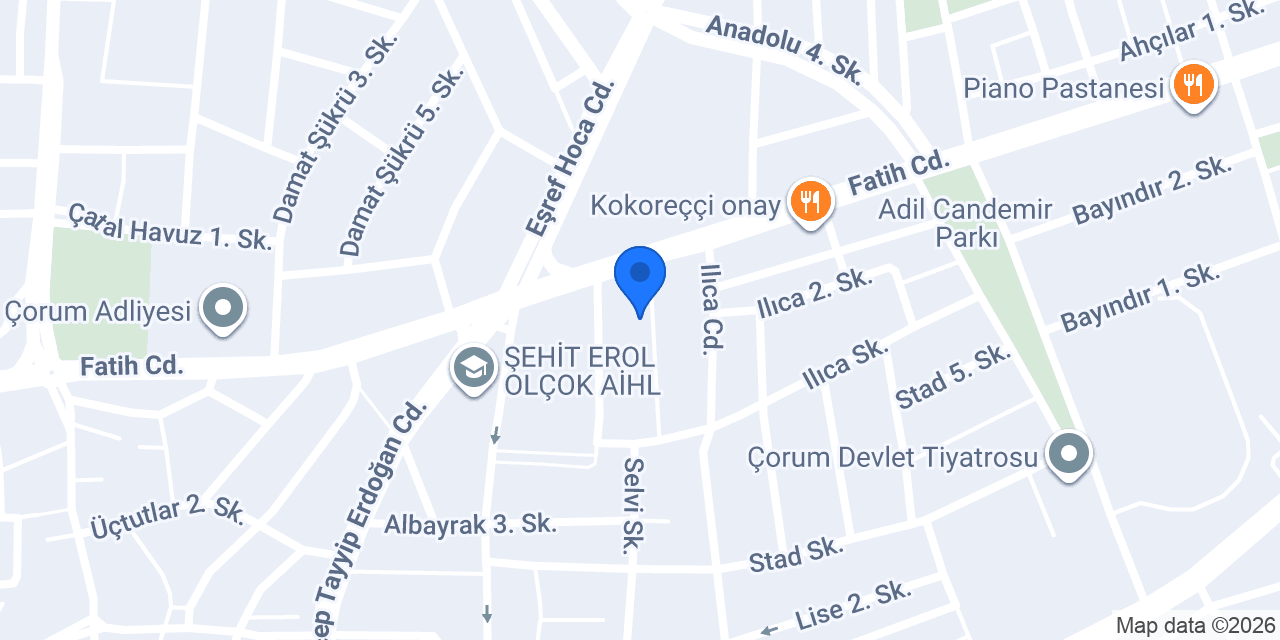 Fit Plus Sağlıklı Yaşam Merkezi konumu