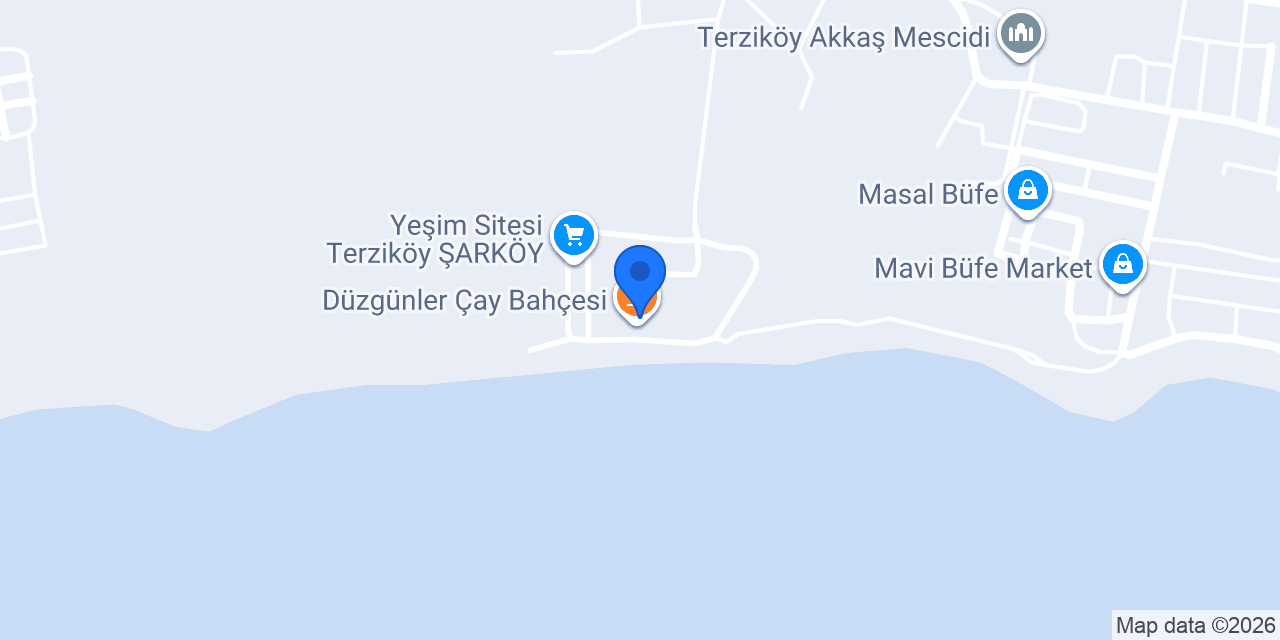 Düzgünler Çay Bahçesi konumu
