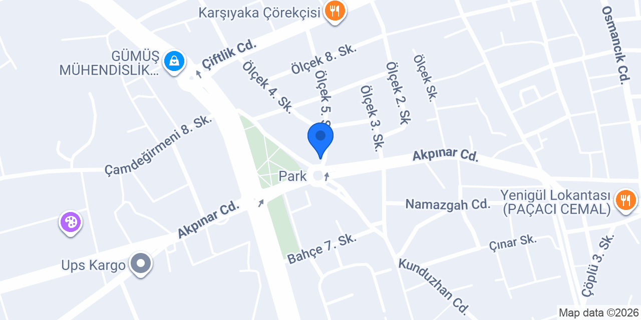 Öz Devane Market konumu