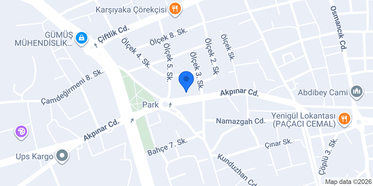 Özbaylar unlu mamülleri konumu