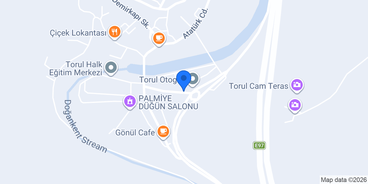 TORUL KALE APART konumu