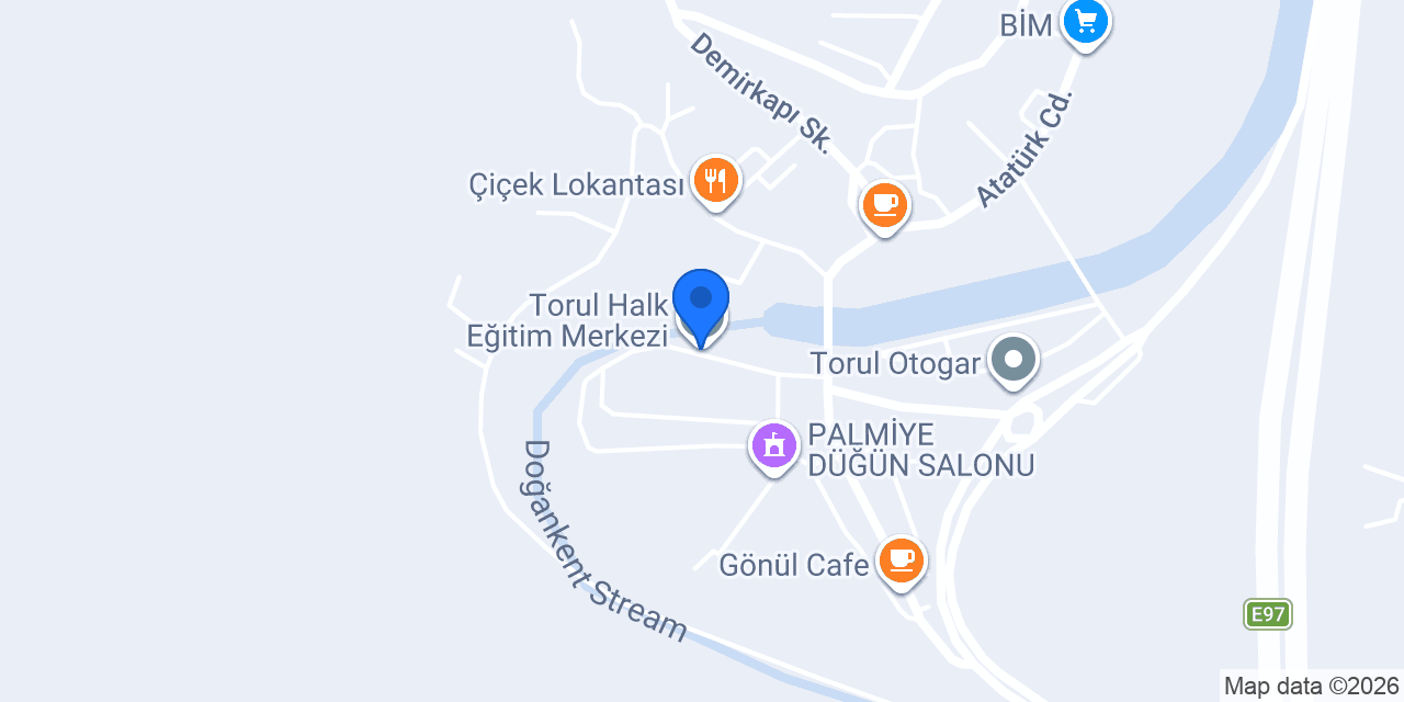 Torul Halk Eğitim Merkezi konumu