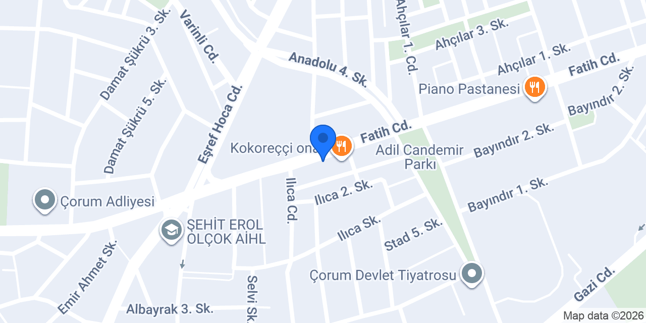 Samsat Çiğköfte konumu