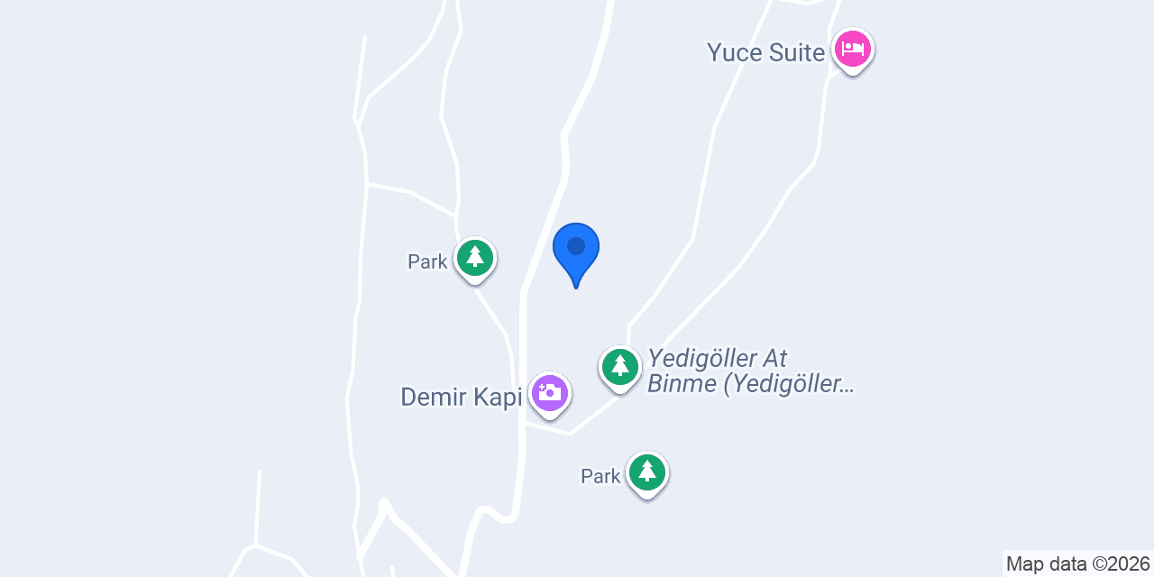 Yedigöller Otel ve Restoran konumu