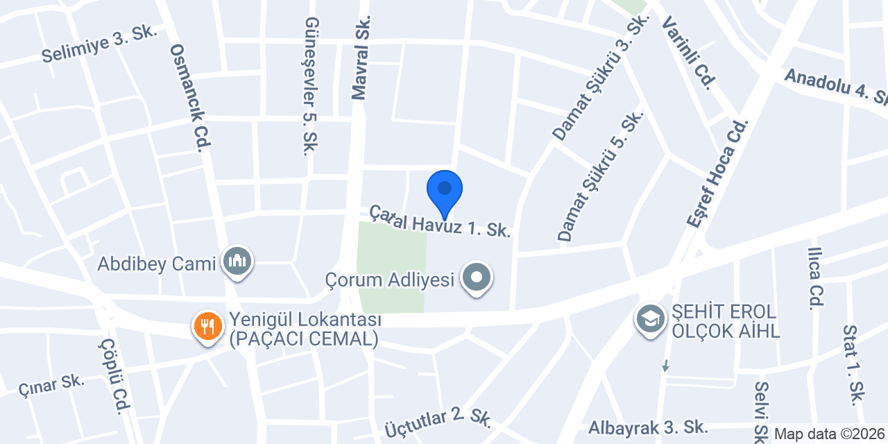 Masatlı Hukuk & Danışmanlık Ofisi konumu
