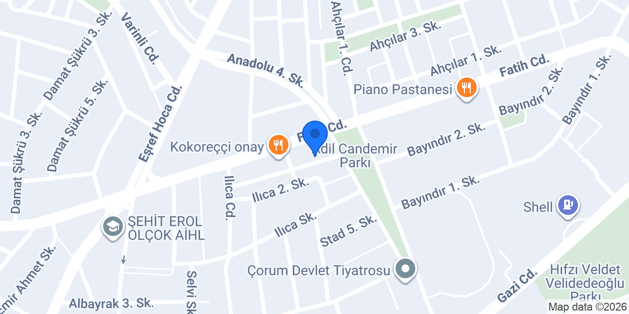 Deneyim Koleji konumu