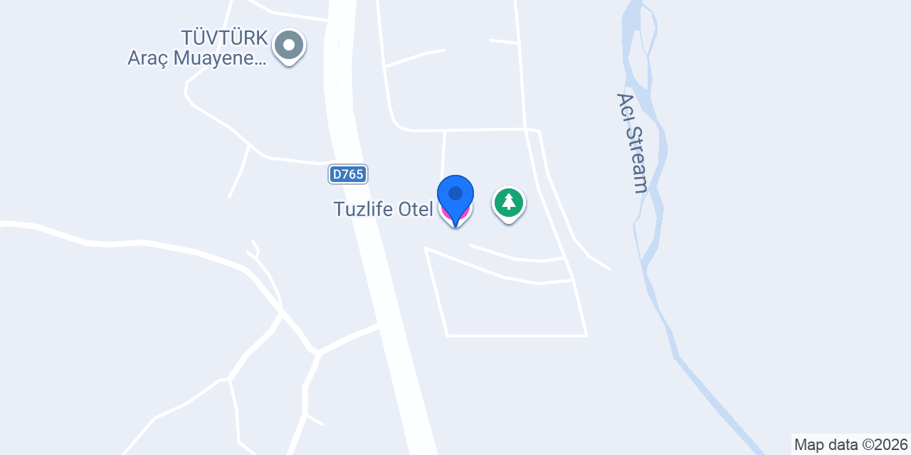 Tuzlife Otel konumu